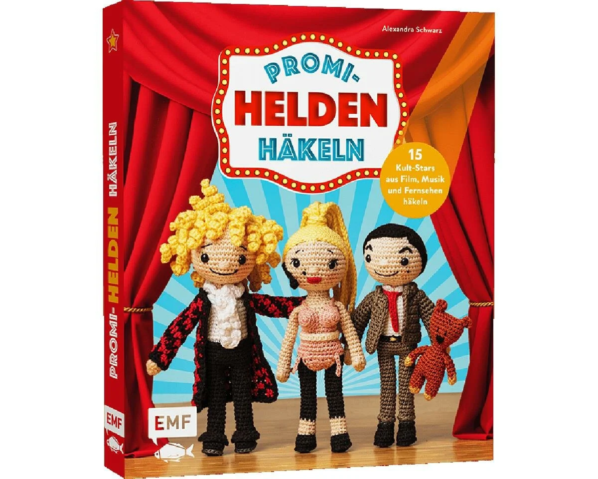 Häkelbuch: Promi-Helden häkeln, EMF