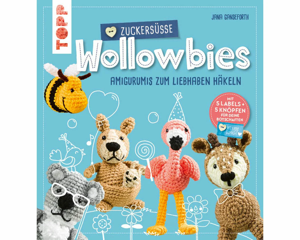 Häkelbuch: Zuckersüße Wollowbies,Topp