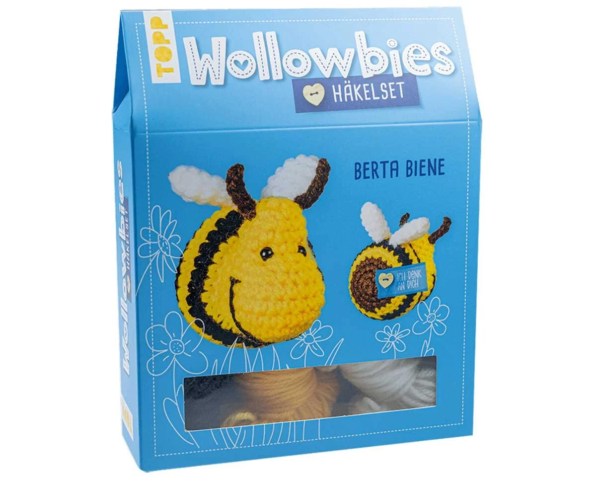 Häkelset Wollowbies - Berta Biene, TOPP
