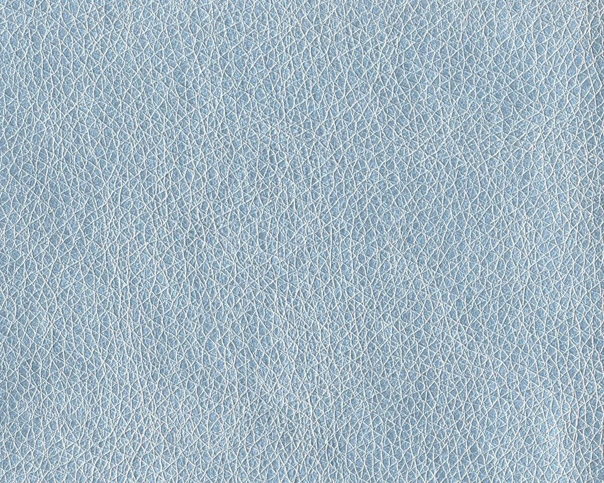 Hochwertiges Soft-Kunstleder EDOUARD, feine Narbung, silber