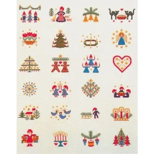 Adventskalender - Haandarbejdets Fremme (Stickpackung)