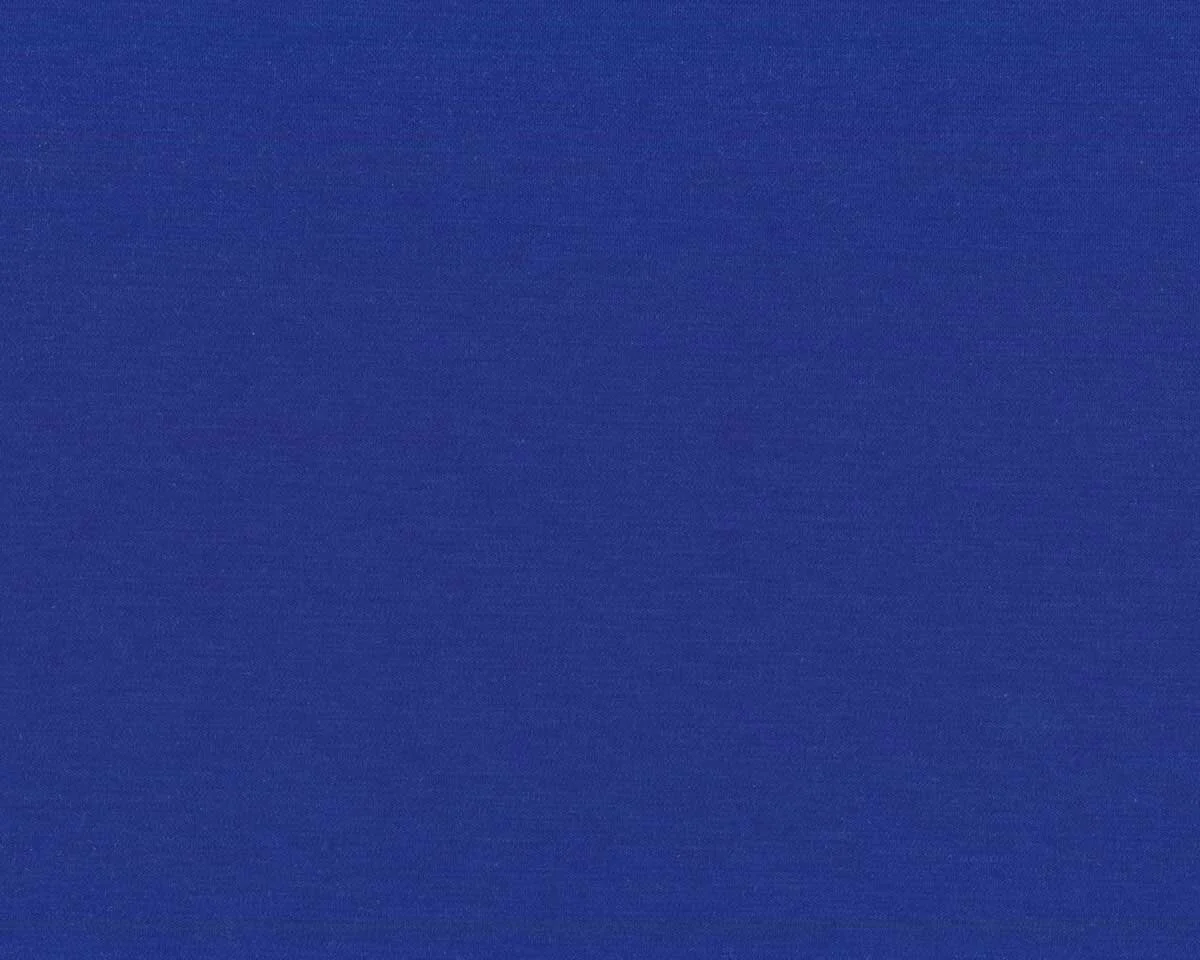Italienischer Baumwolljersey BRUGNOLI, ultramarinblau