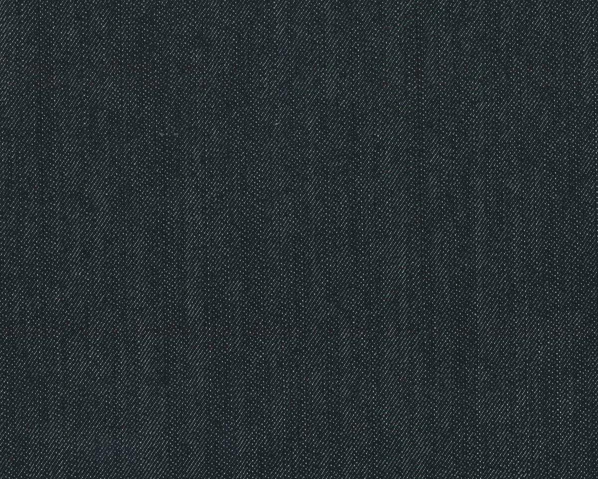 Italienischer Jeansstoff mit Stretch MERY, Köpergrat, schwarz