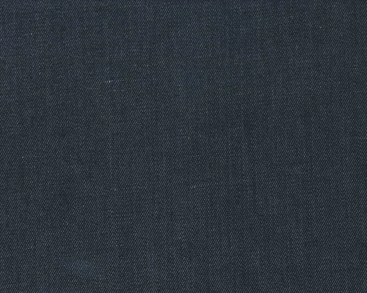 Italienischer Jeansstretch DURANCE RAW, Köpergrat, schwarz