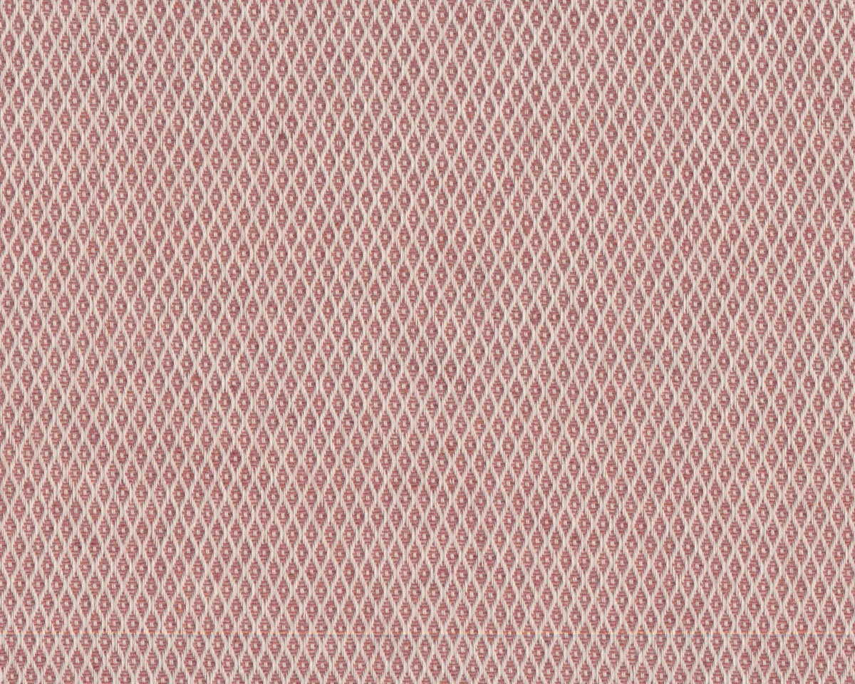Jacquard-Baumwollstoff GALIA NATURE DYLAN, Rauten, altrosa