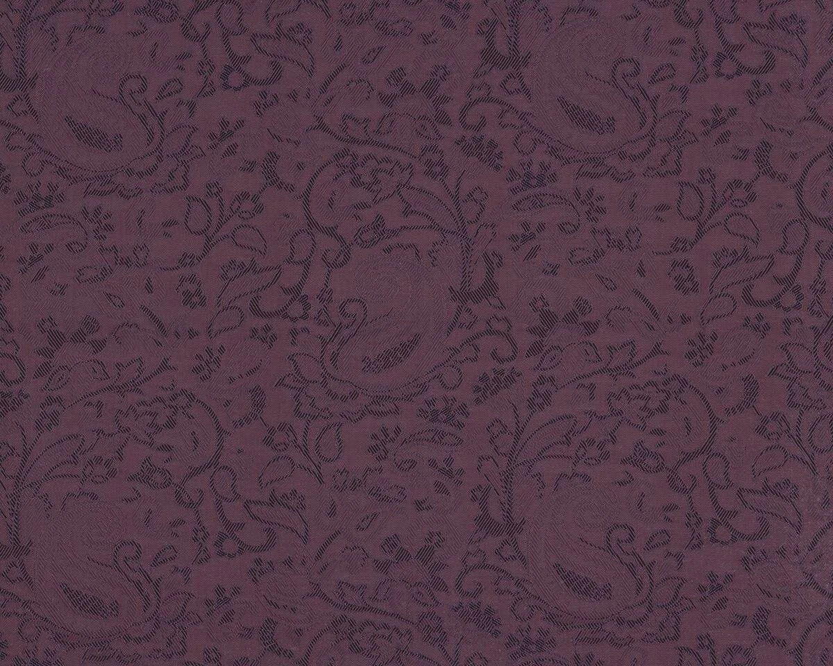 Jacquard-Futterstoff aus Viskose, Paisleys, weinrot
