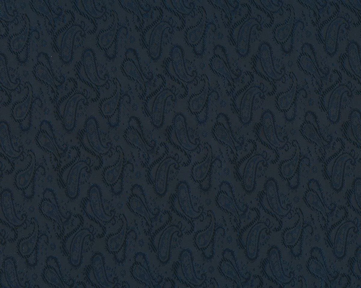 Jacquard-Futterstoff TIVOLI CACHEMIRE, Paisley, nachtblau