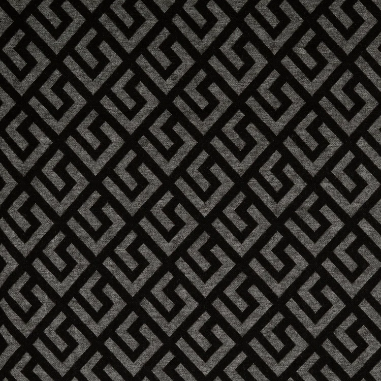 Jacquard Jersey Dinah, grau