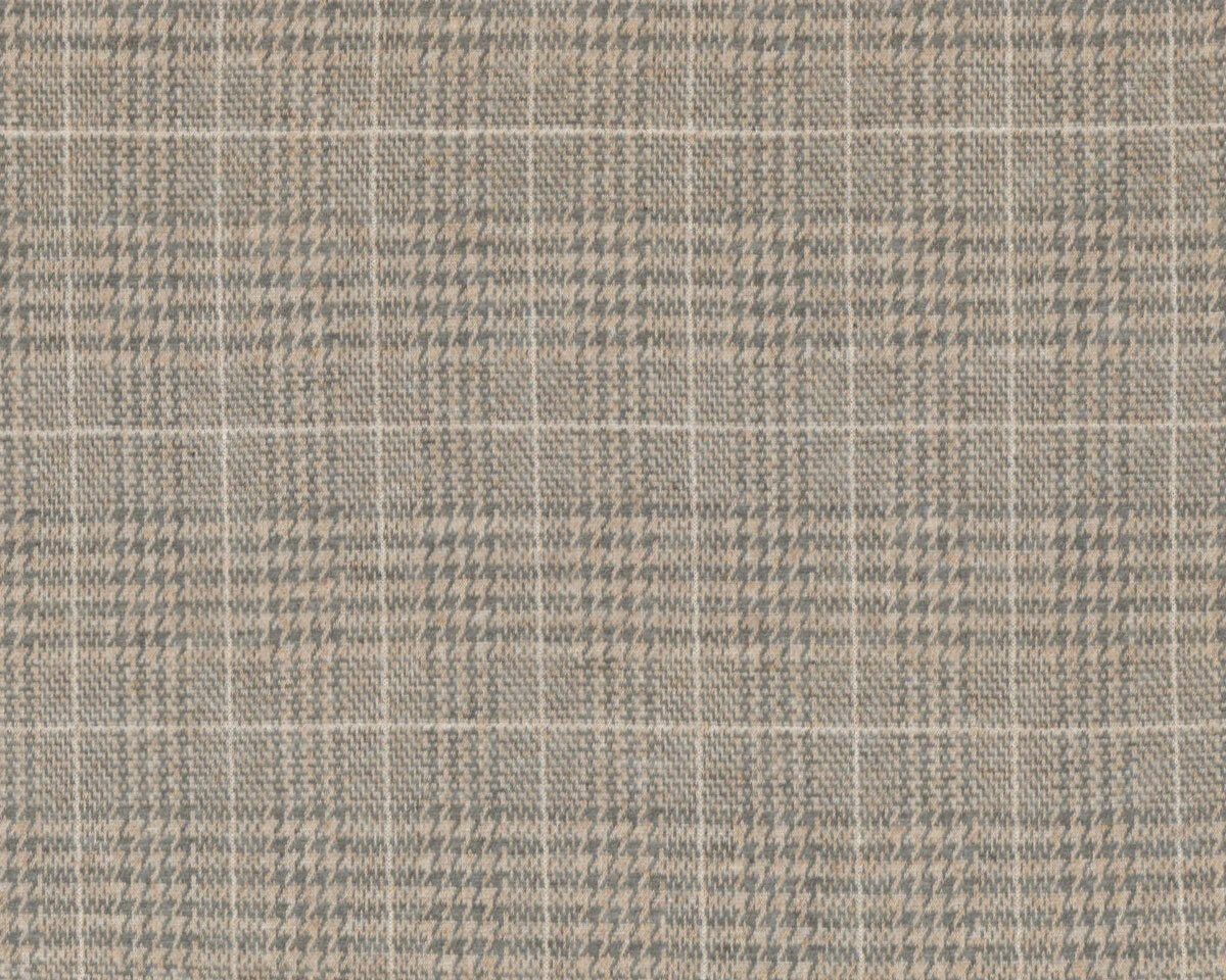 Jacquard-Strickjersey GERRIT, Pepita-Karo, hellgrau, Hilco