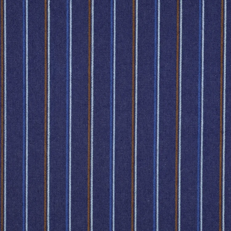 Jeansstoff Double Stripes, dunkelblau