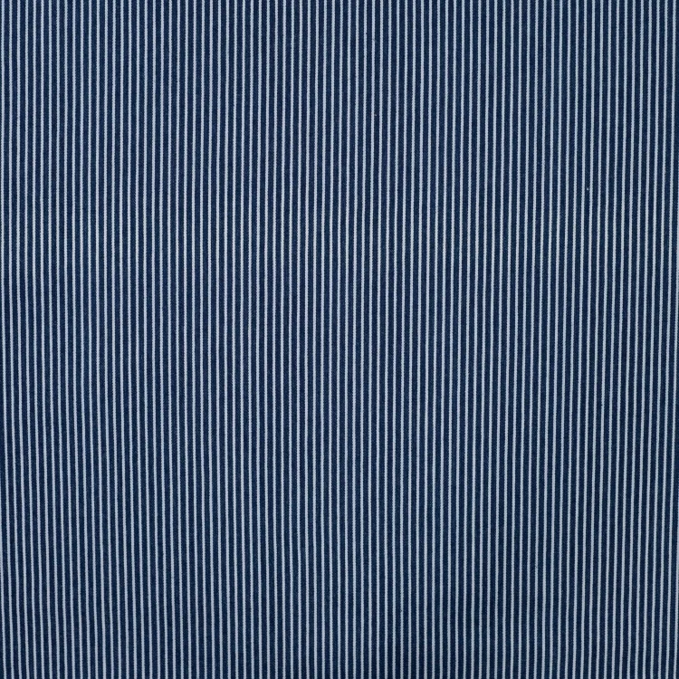 Jeansstoff Stripes, dunkelblau