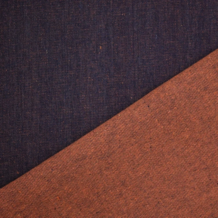 Jeansstoff Two Tone, orange