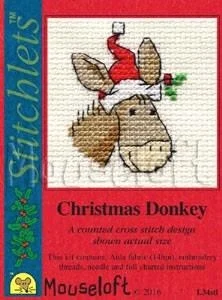 Mouseloft - Christmas Donkey (Stickpackung)