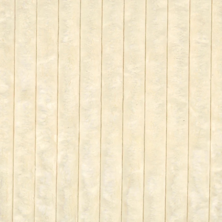 Kunstfell Streifen, creme