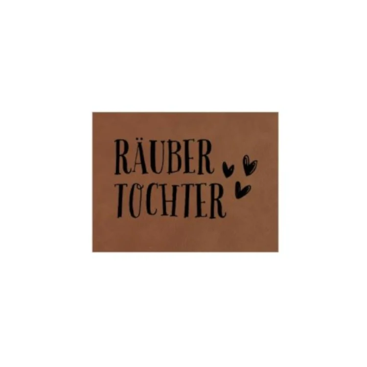 Kunstleder-Label Räubertochter