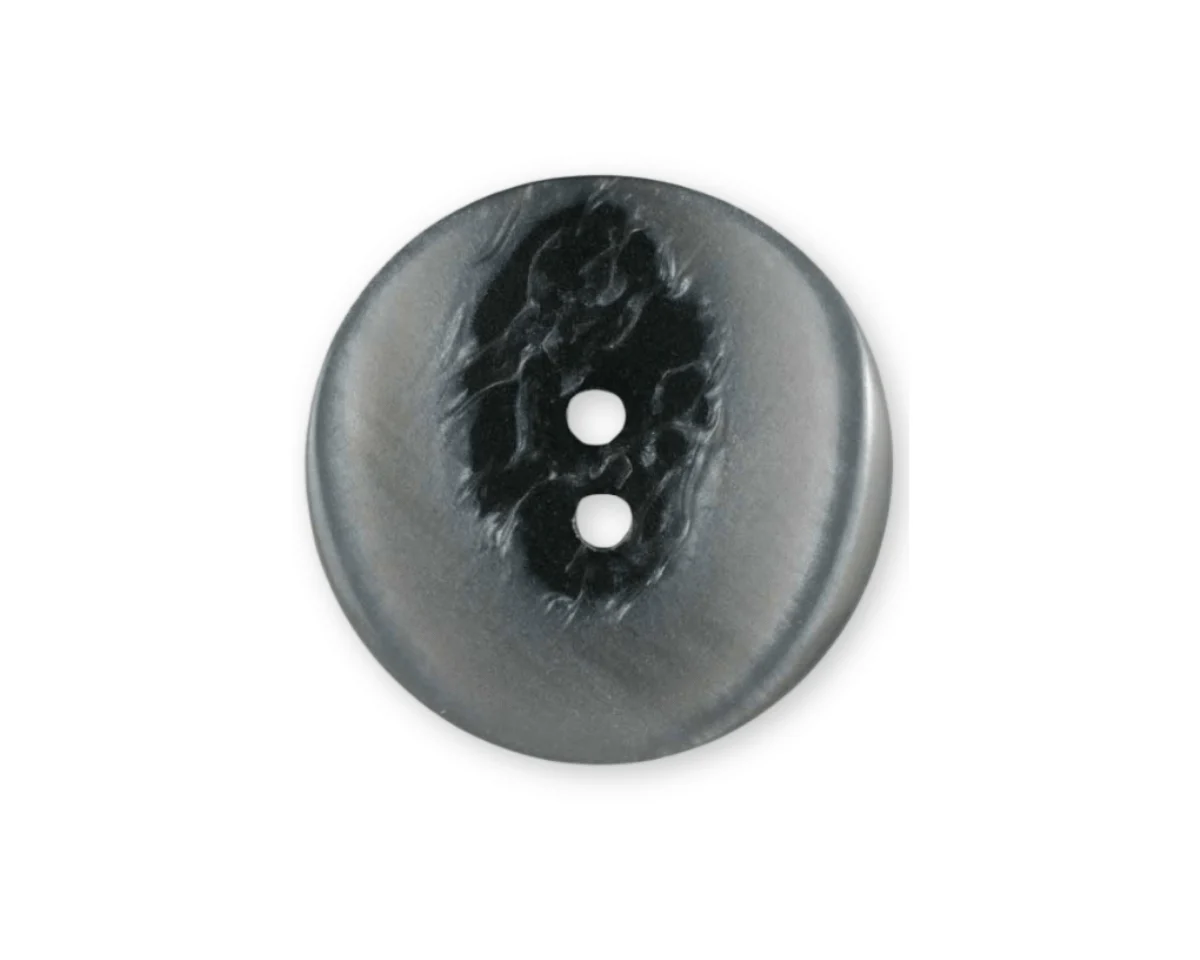 Kunststoffknopf GRAPHITE, marmoriert, 20, 25, 34 mm, Dill Knopf