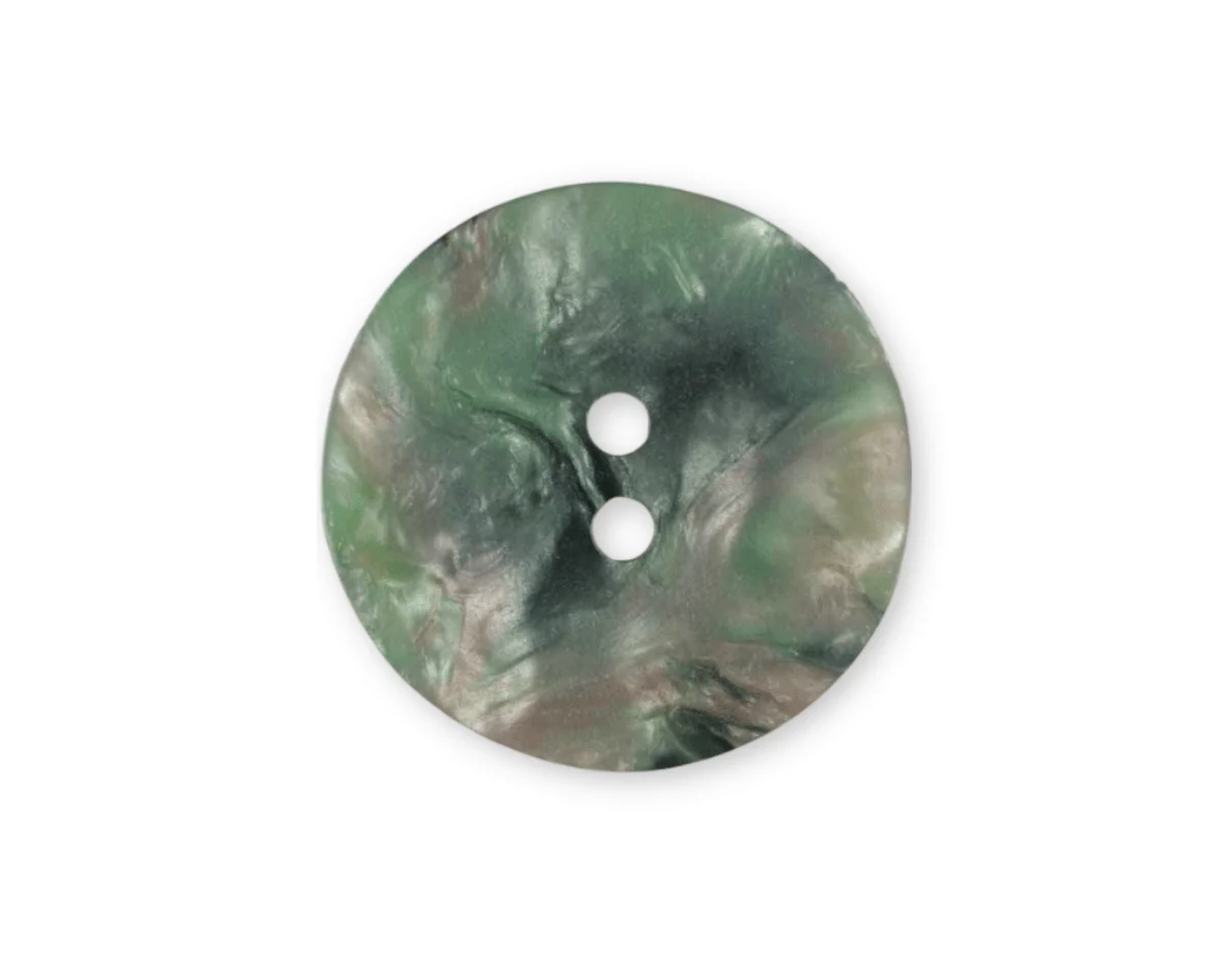 Kunststoffknopf JADESTONE, perlmutt, 15, 18, 23 mm, Dill Knopf