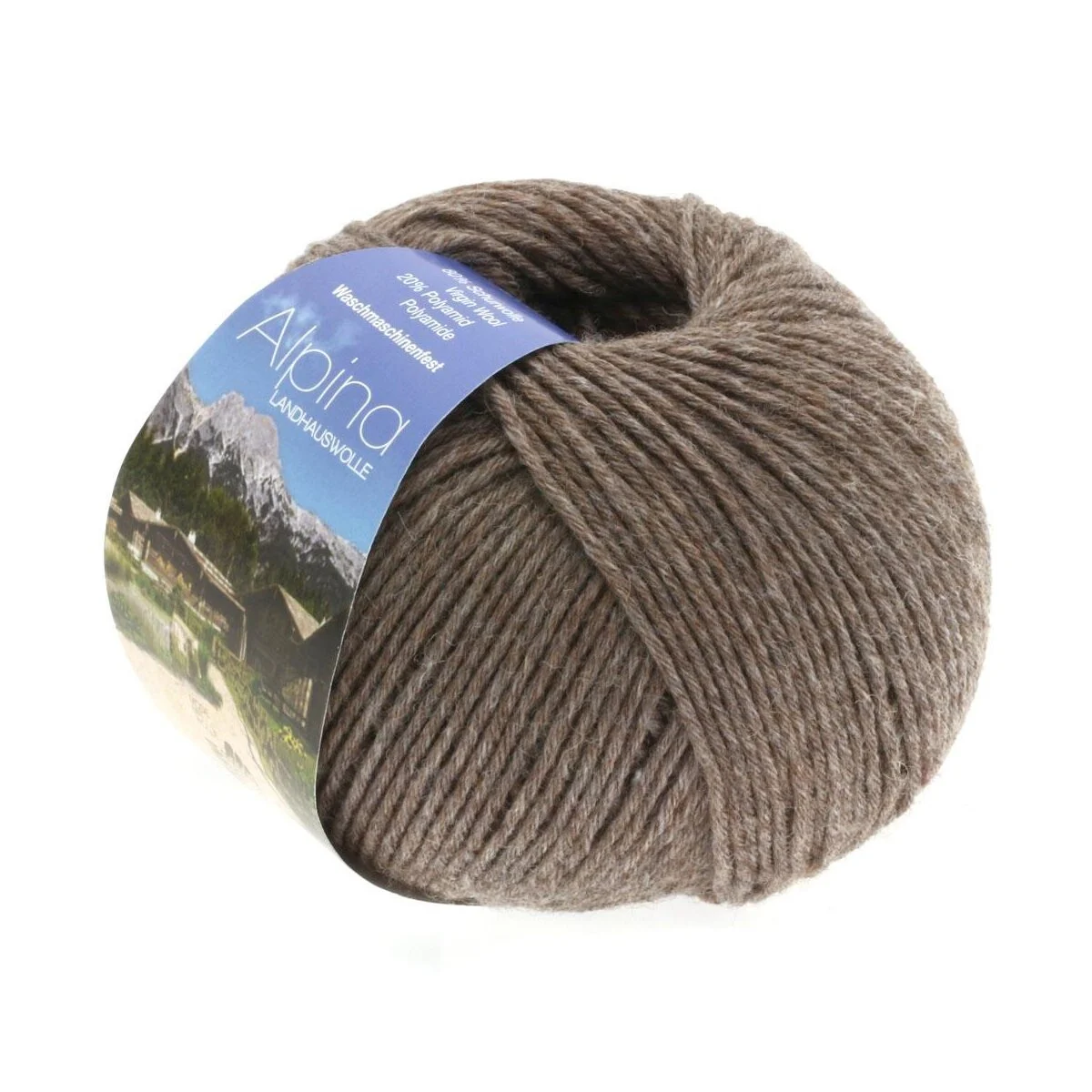 Lana Grossa - Alpina Landhauswolle 0002 taupe