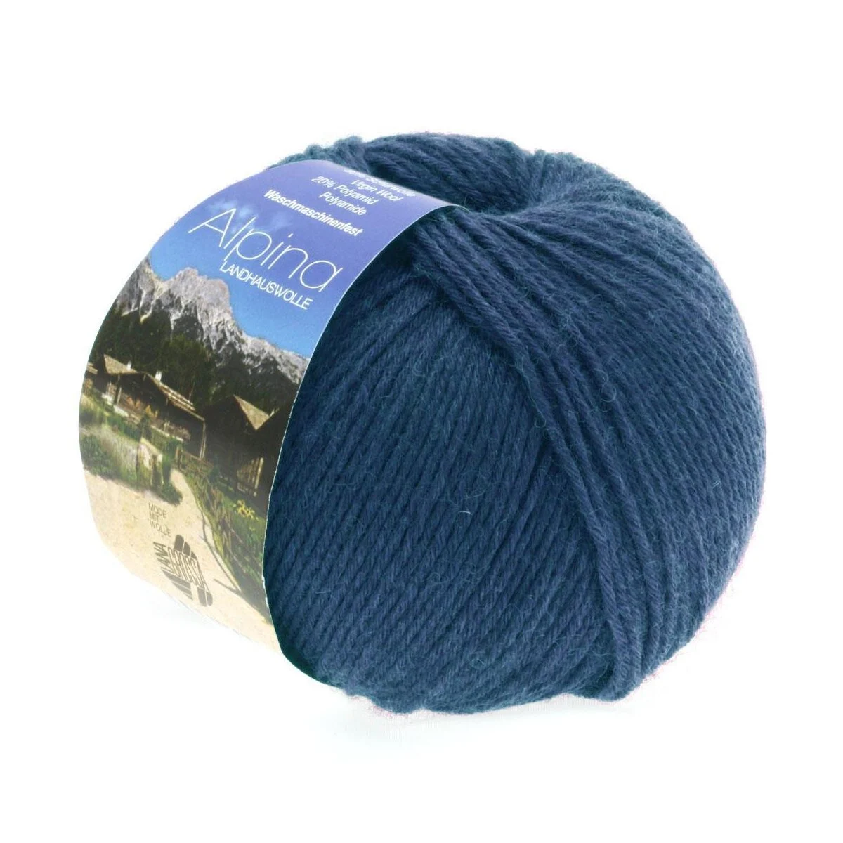 Lana Grossa - Alpina Landhauswolle 0022 jeans