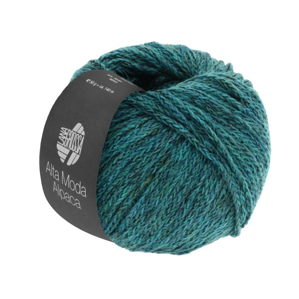 Lana Grossa - Alta Moda Alpaca 0008 petrol meliert