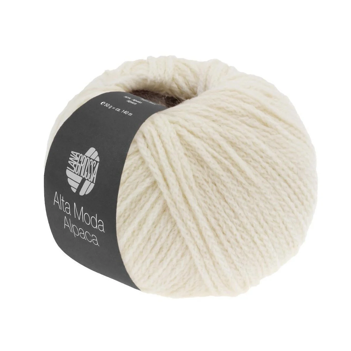 Lana Grossa - Alta Moda Alpaca 0014 rohweiß