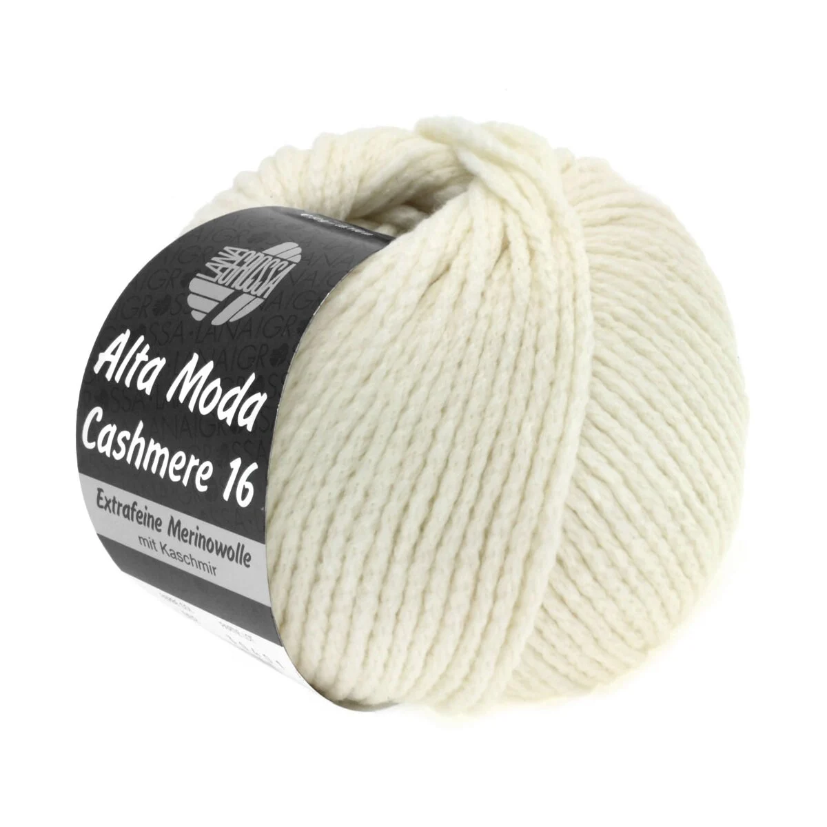 Lana Grossa - Alta Moda Cashmere 16 0016 rohweiß