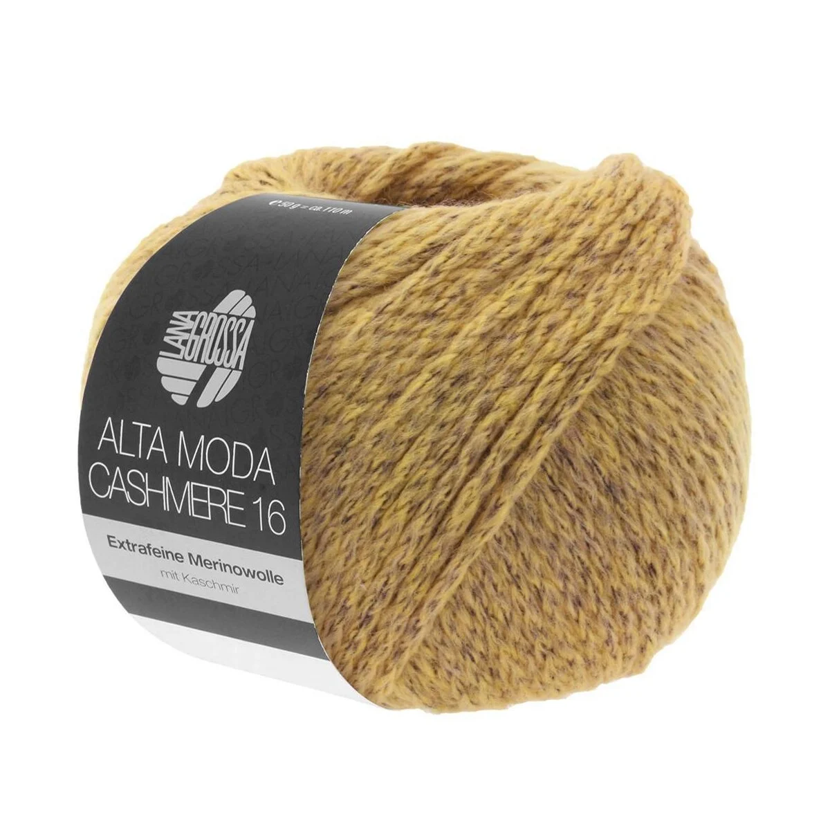 Lana Grossa - Alta Moda Cashmere 16 0050 graugelb