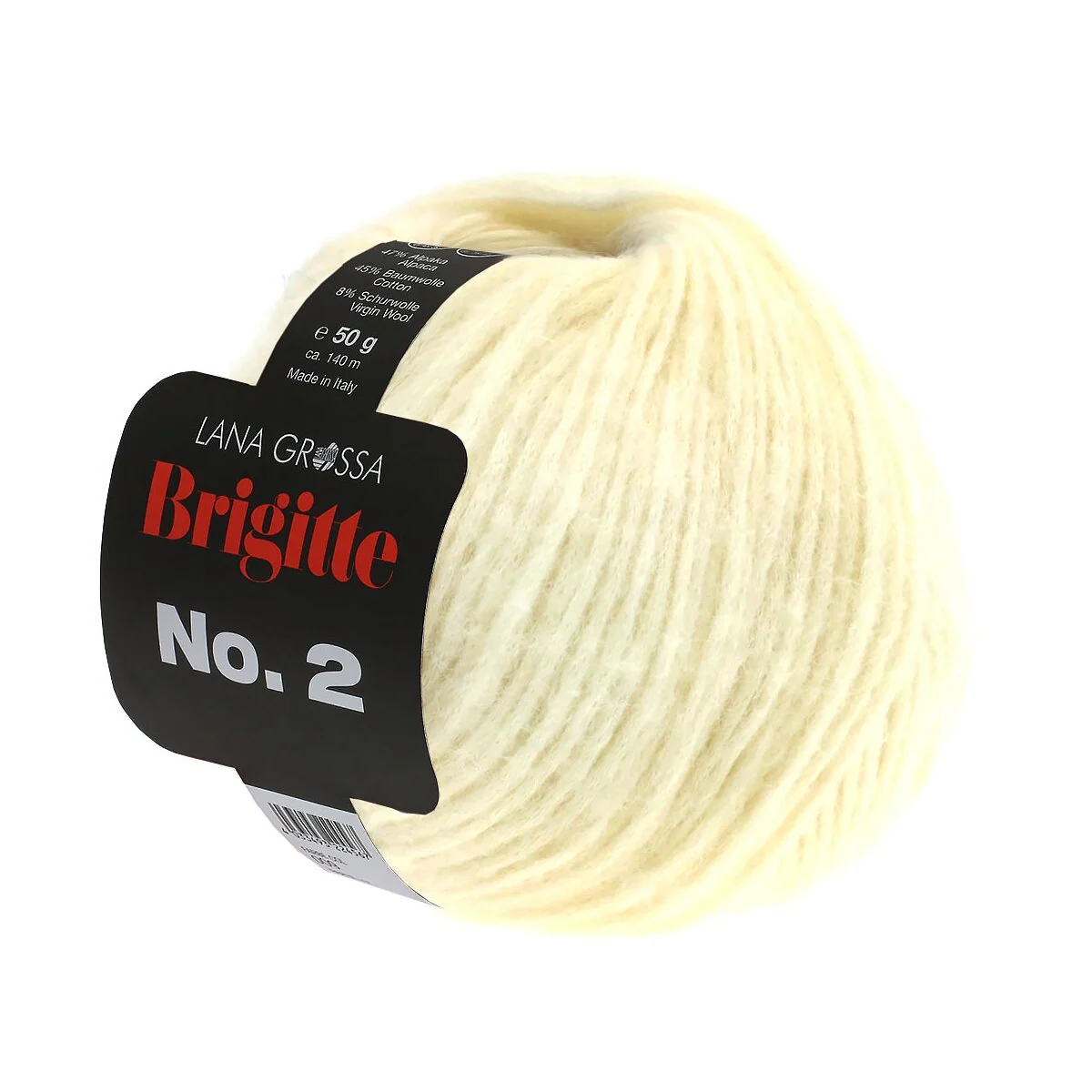 Lana Grossa - Brigitte No. 2 0016 rohweiß