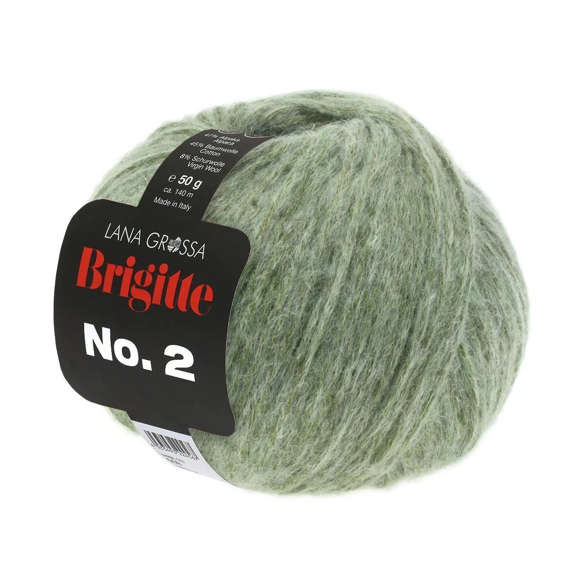 Lana Grossa - Brigitte No. 2 0018 graugrün
