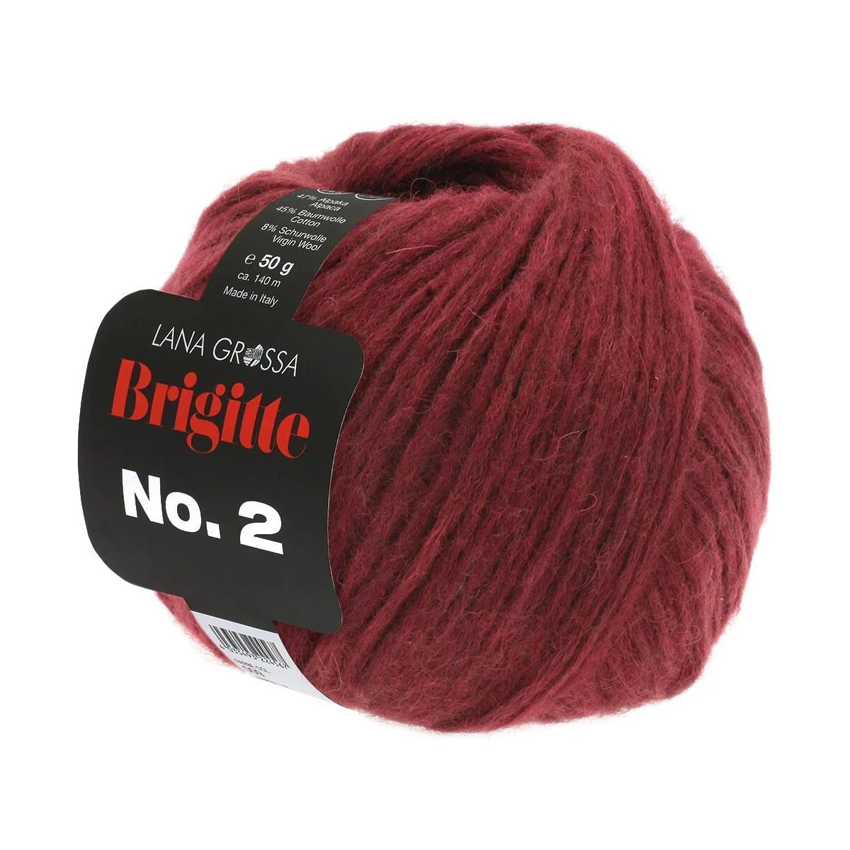 Lana Grossa - Brigitte No. 2 0033 bordeaux