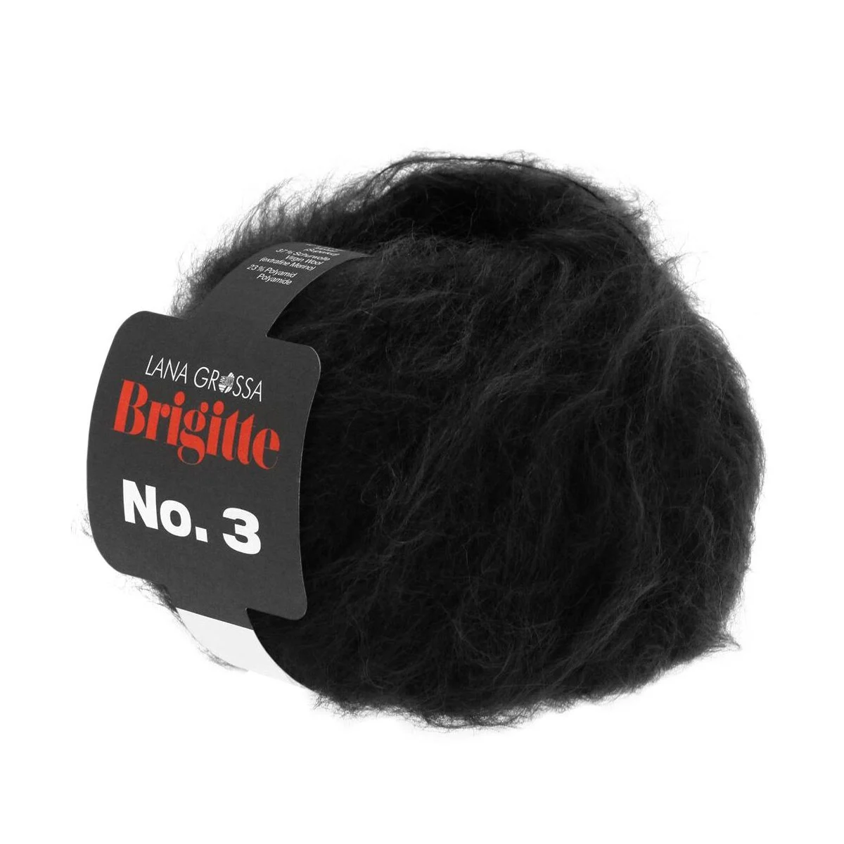 Lana Grossa - Brigitte No. 3 0010 schwarz