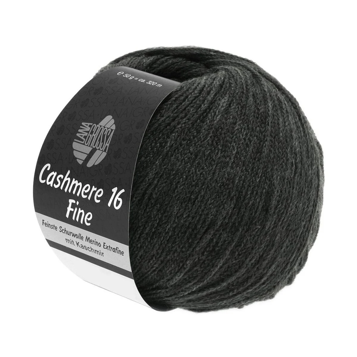 Lana Grossa - Cashmere 16 Fine 0017 anthrazit