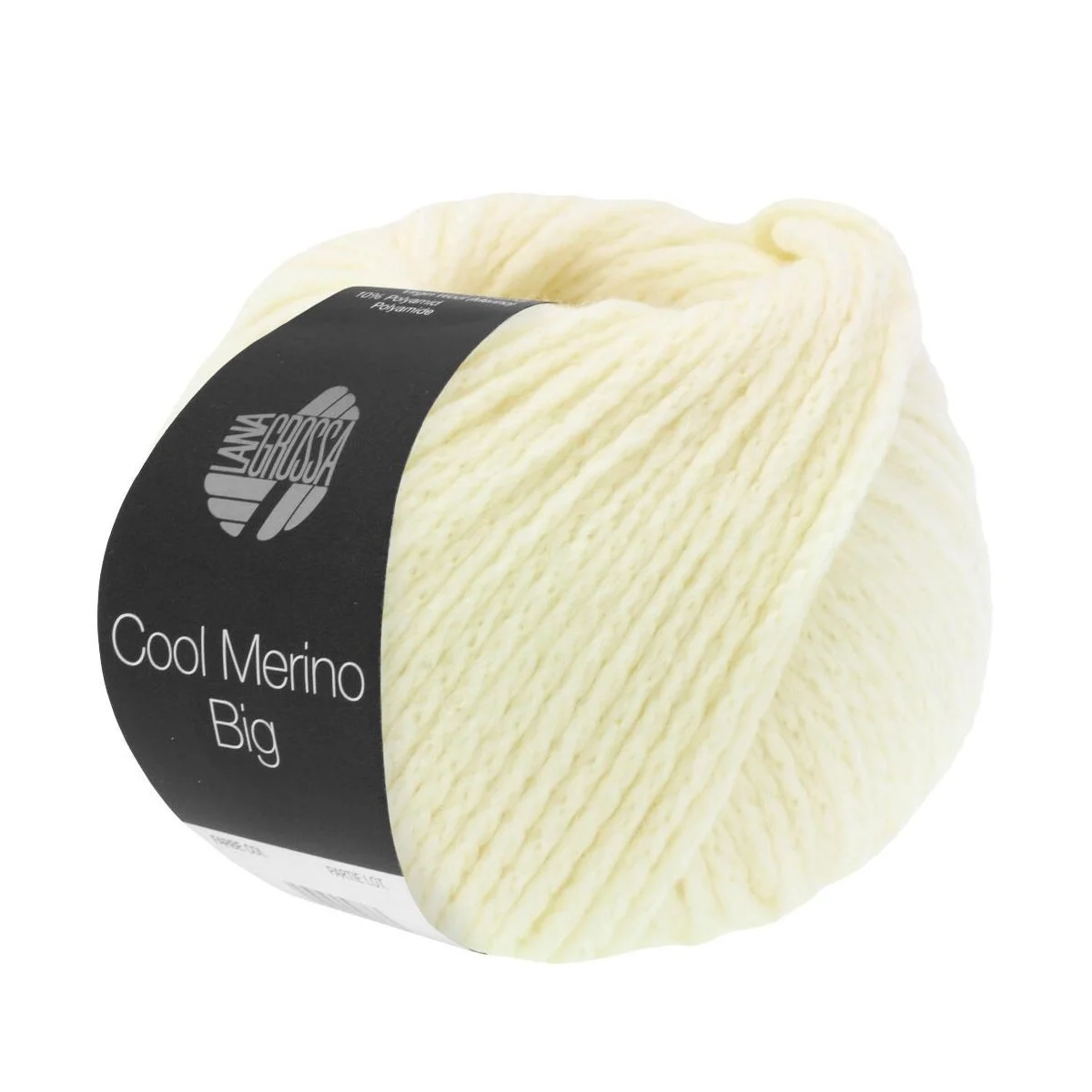 Lana Grossa - Cool Merino Big 0201 rohweiß
