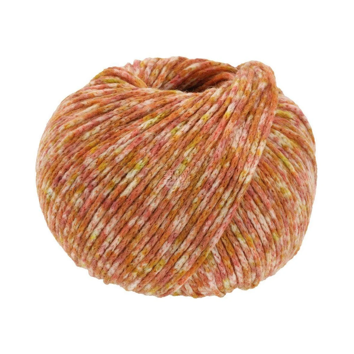 Lana Grossa - Cool Merino Print 0109 rost terrakotta senf beige