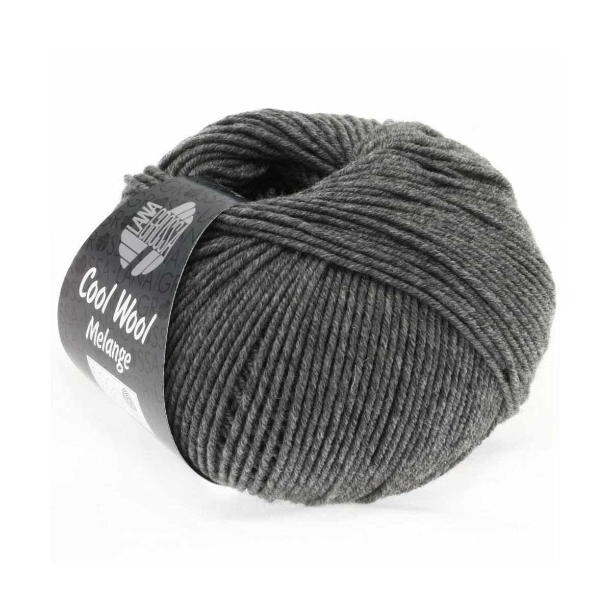 Lana Grossa - Cool Wool 0412 dunkelgrau meliert