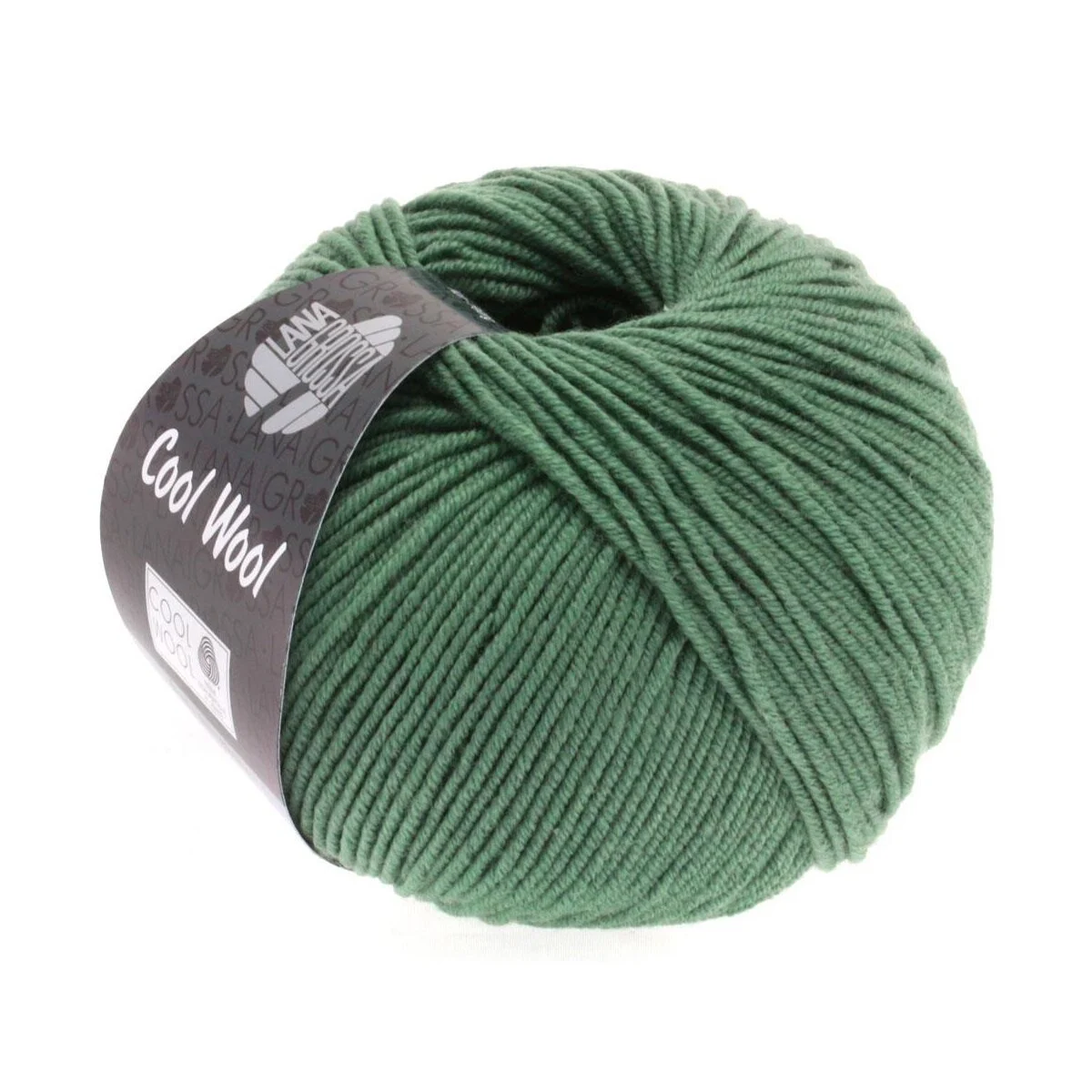 Lana Grossa - Cool Wool 2021 dunkles graugrün