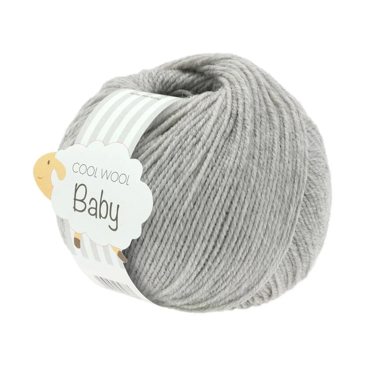 Lana Grossa - Cool Wool Baby 0206 hellgrau meliert