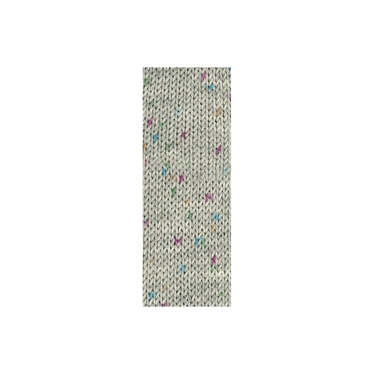 Lana Grossa - Cool Wool Baby Print Punto 0358 hellgrau türkis grün zyklam