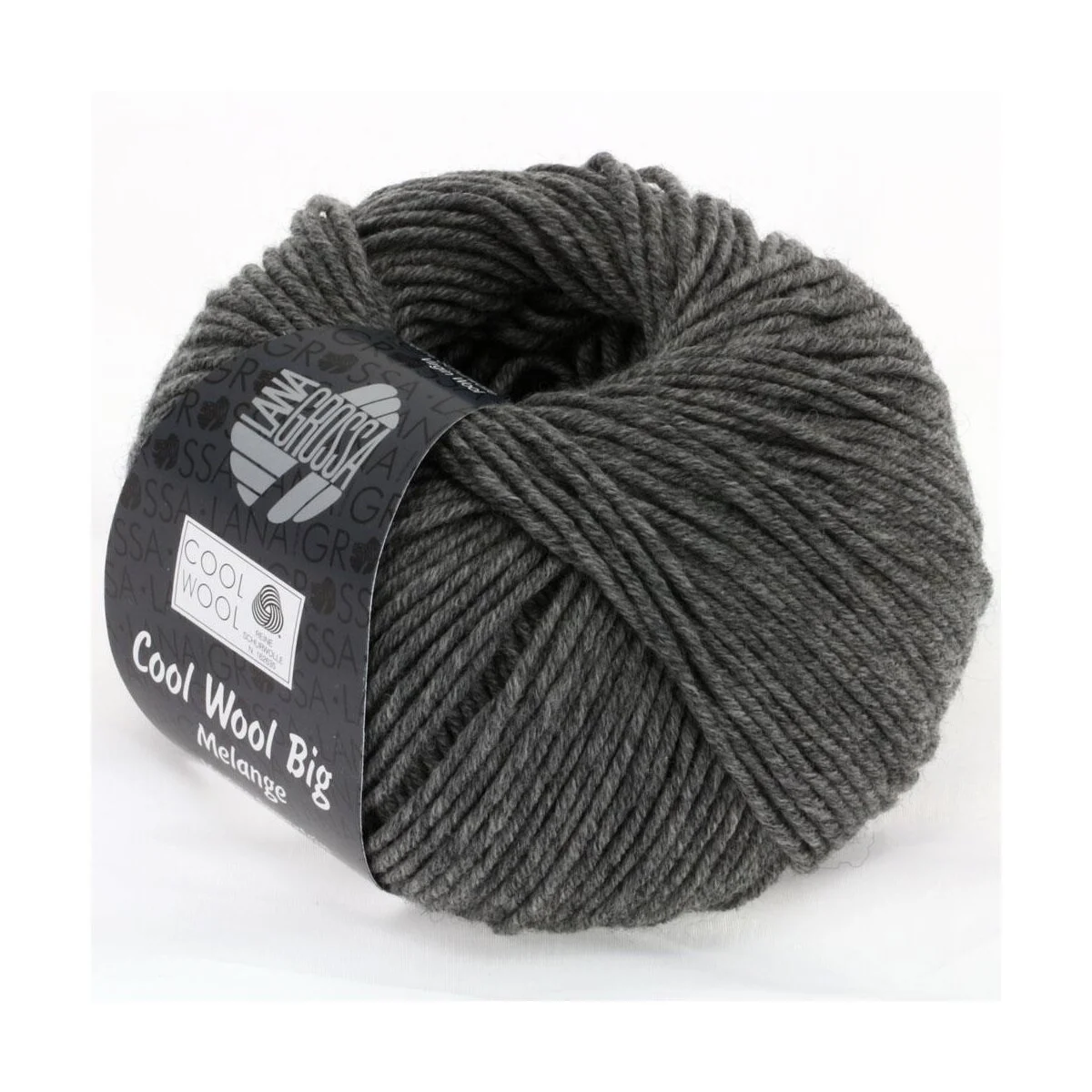 Lana Grossa - Cool Wool Big 0617 dunkelgrau meliert