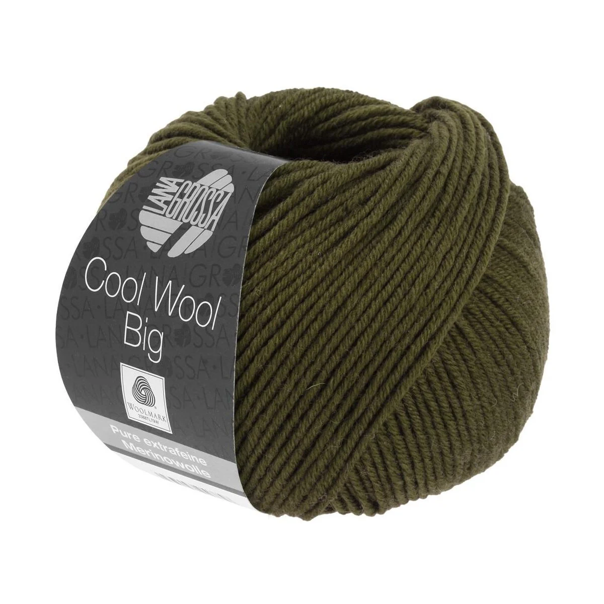 Lana Grossa - Cool Wool Big 1005 dunkeloliv