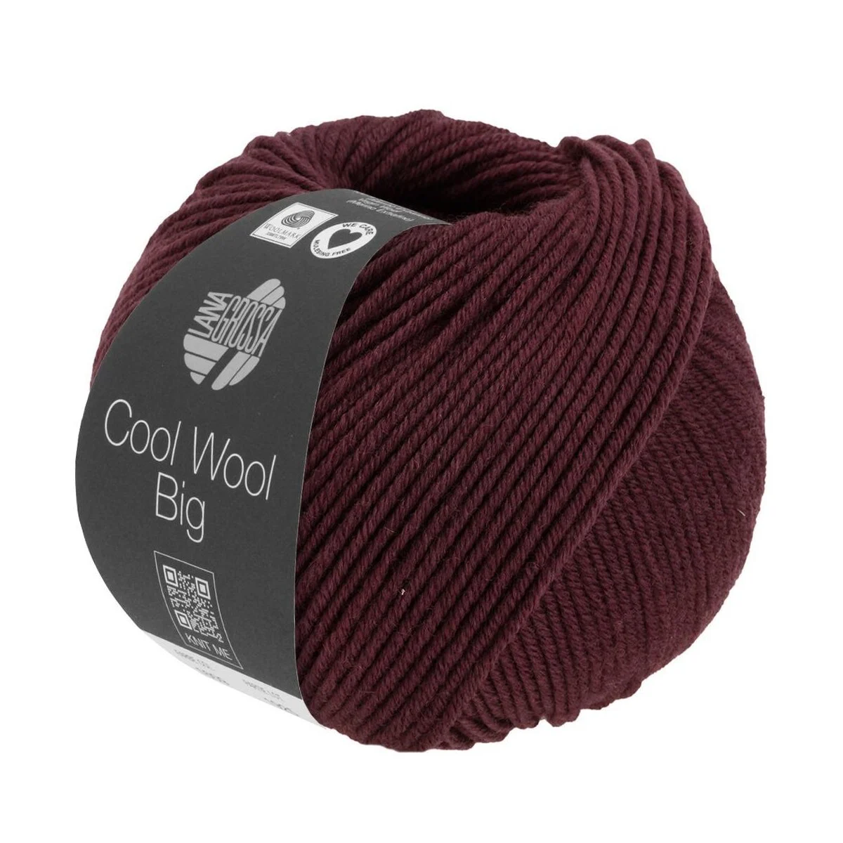 Lana Grossa - Cool Wool Big Melange 1606 schwarzrot meliert
