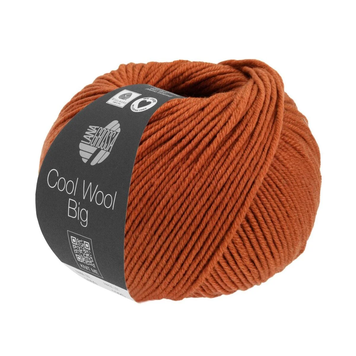 Lana Grossa - Cool Wool Big Melange 1608 rotorange meliert