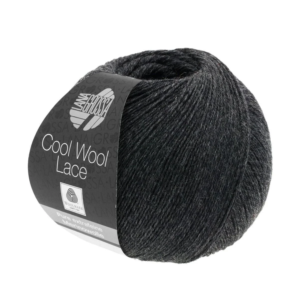 Lana Grossa - Cool Wool Lace 0025 anthrazit