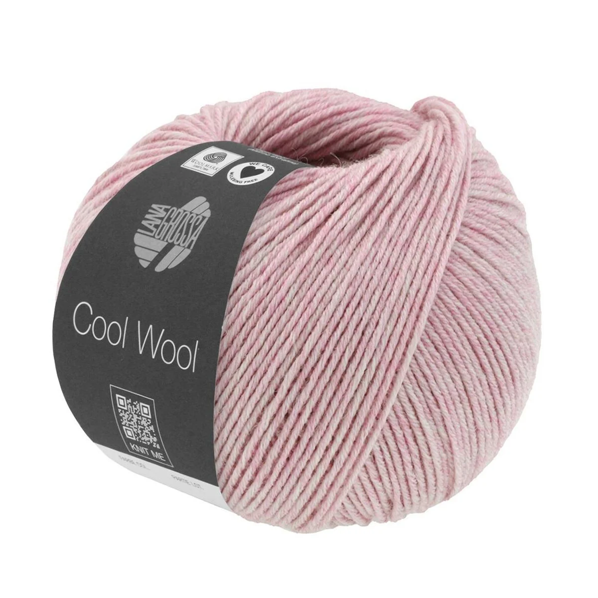 Lana Grossa - Cool Wool Melange 1401 rosa meliert