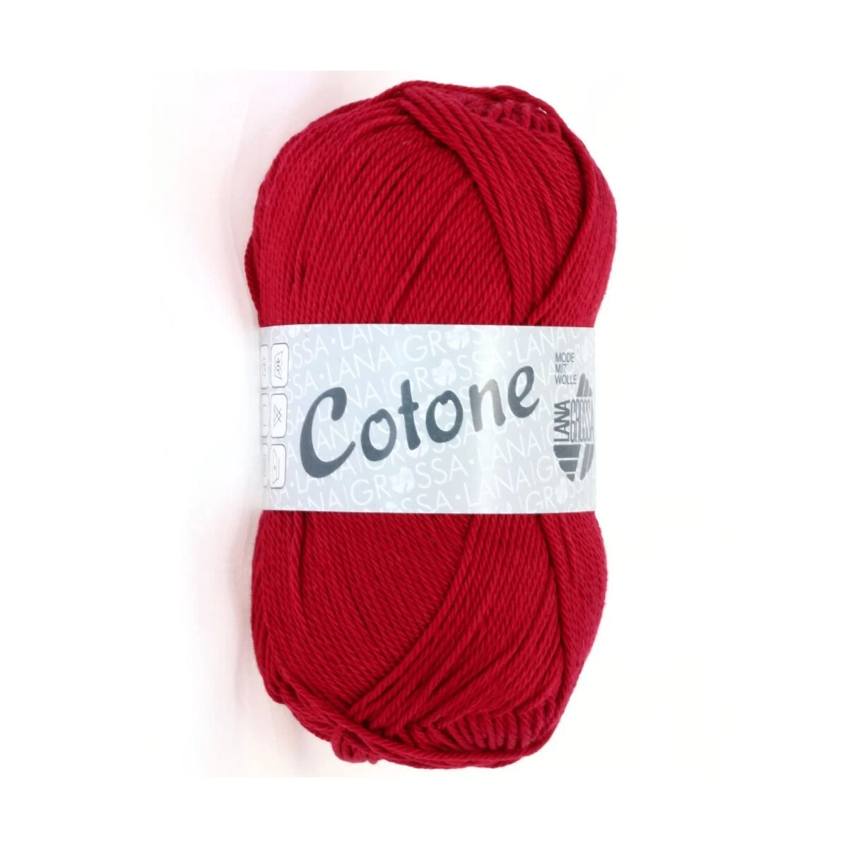 Lana Grossa - Cotone 0004 weinrot