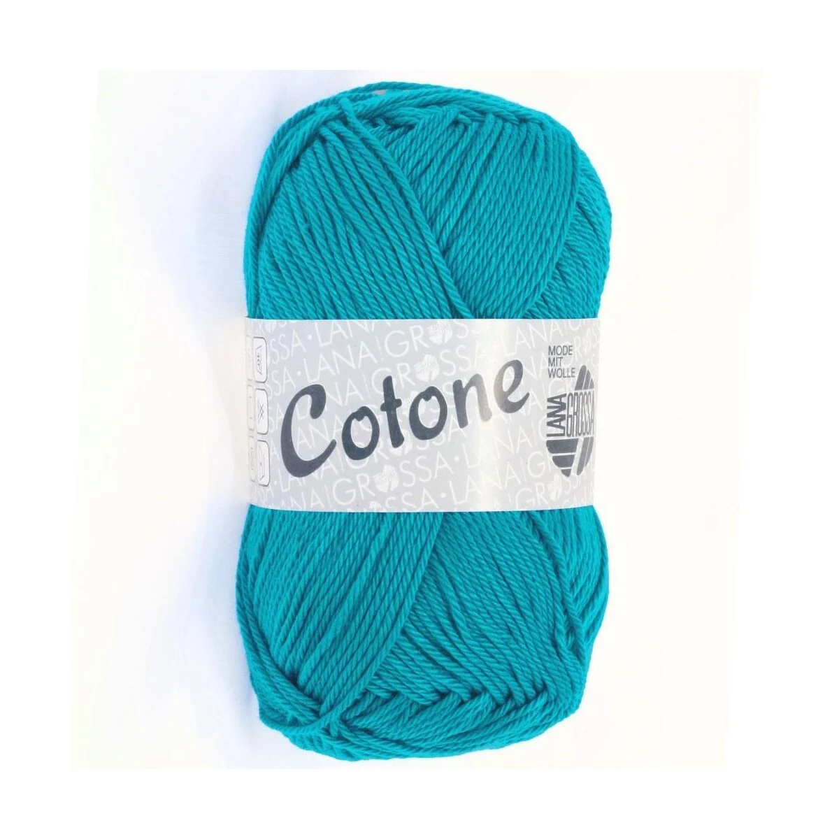 Lana Grossa - Cotone 0010 türkisblau