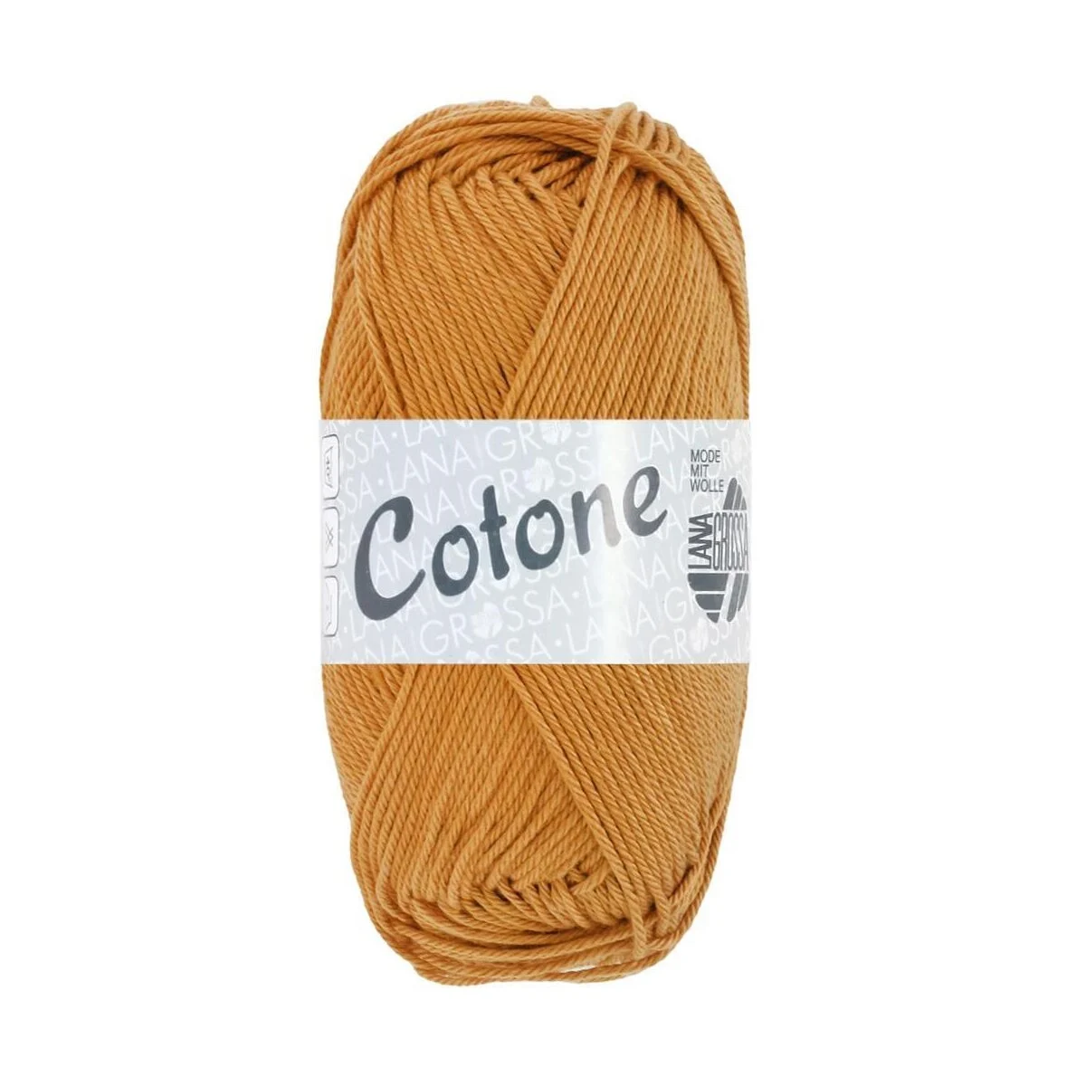 Lana Grossa - Cotone 0130 goldbraun