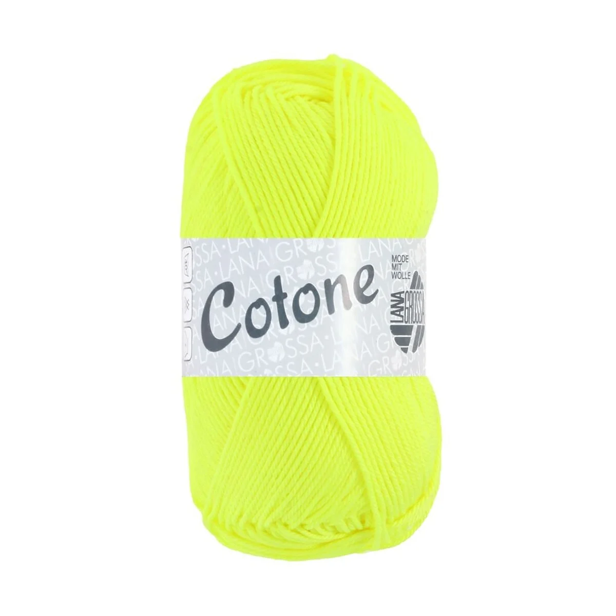 Lana Grossa - Cotone Neon 0215 neongelb