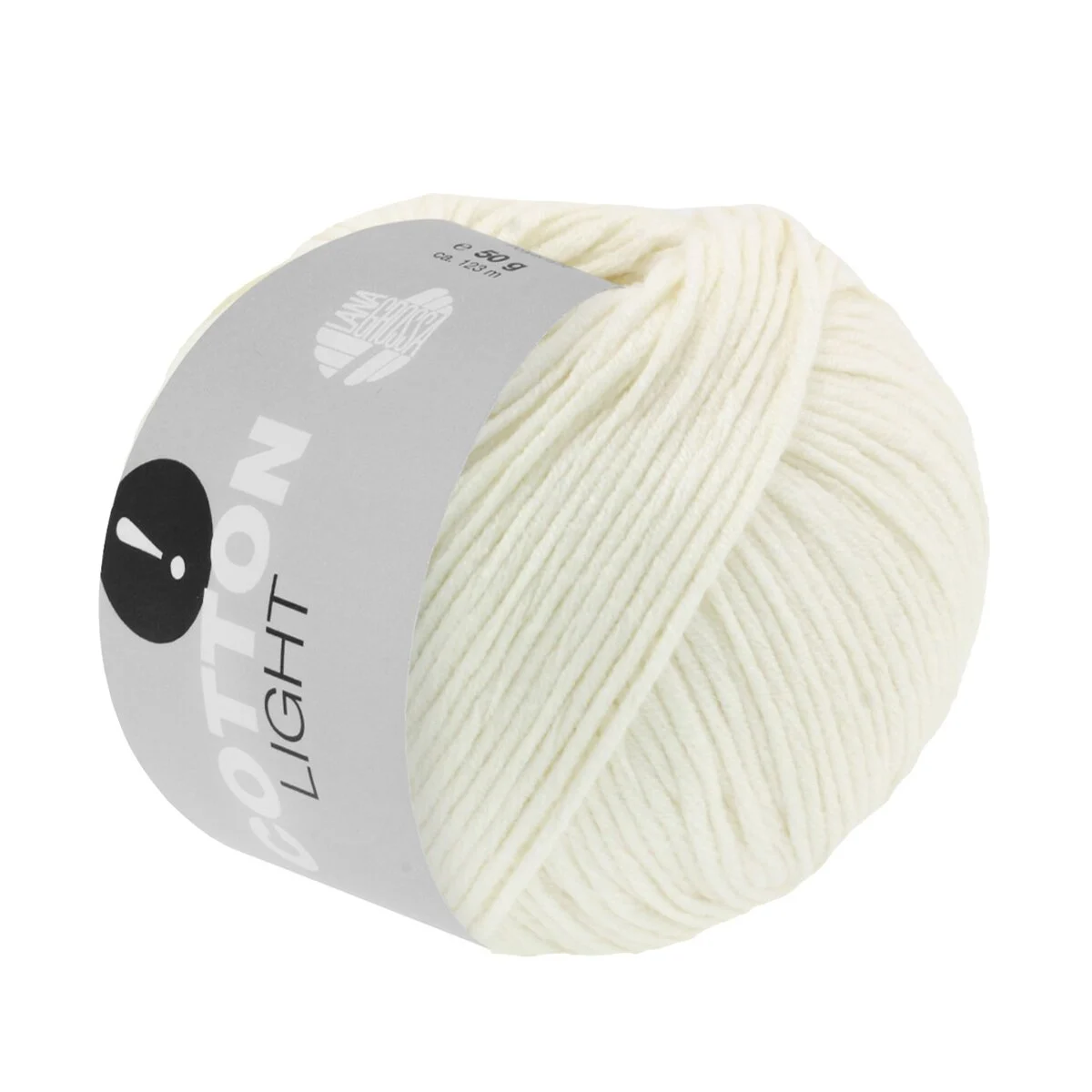 Lana Grossa - Cotton Light 0002 creme