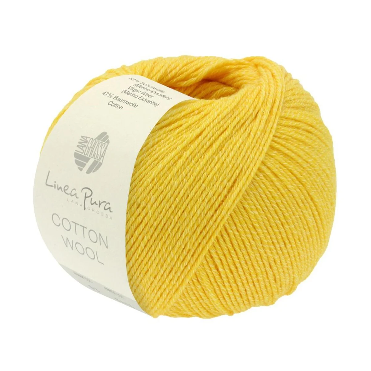 Lana Grossa - Cotton Wool 0013 gelb
